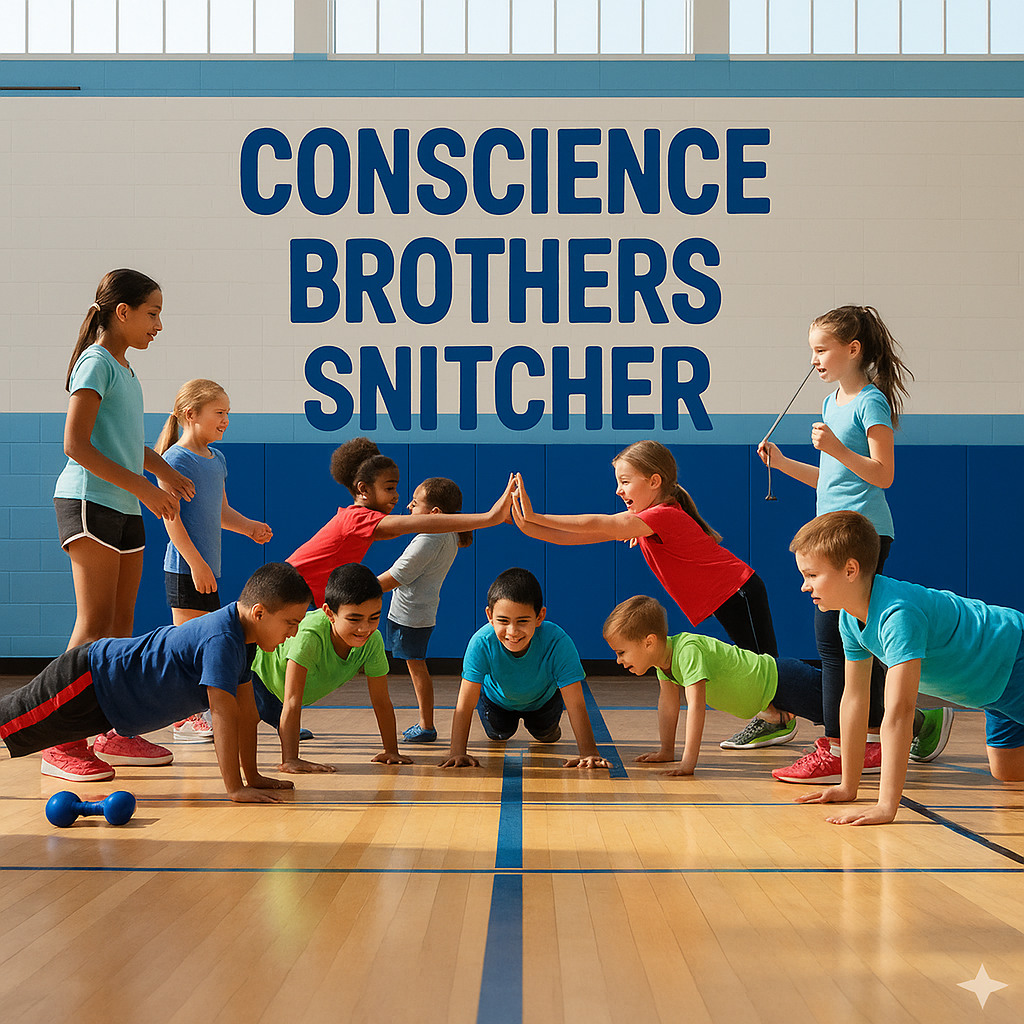 Morning exercise at Hide School